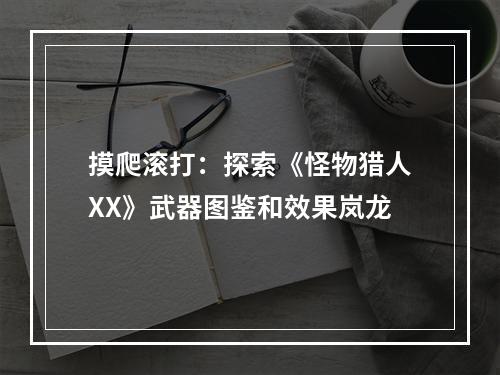 摸爬滚打：探索《怪物猎人XX》武器图鉴和效果岚龙