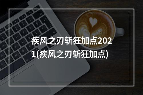 疾风之刃斩狂加点2021(疾风之刃斩狂加点)