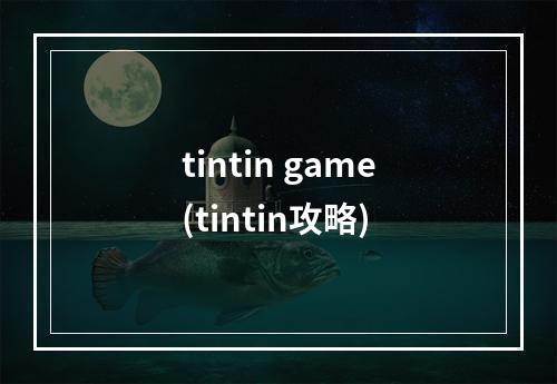 tintin game(tintin攻略)