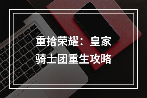 重拾荣耀：皇家骑士团重生攻略