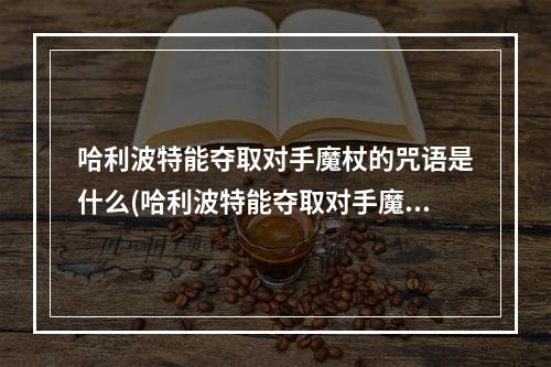 哈利波特能夺取对手魔杖的咒语是什么(哈利波特能夺取对手魔杖的咒语是什么 )