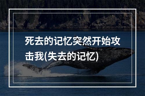 死去的记忆突然开始攻击我(失去的记忆)