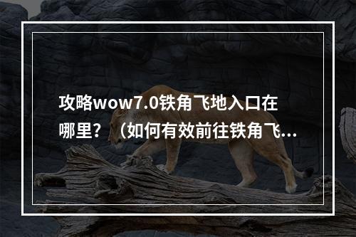 攻略wow7.0铁角飞地入口在哪里？（如何有效前往铁角飞地）