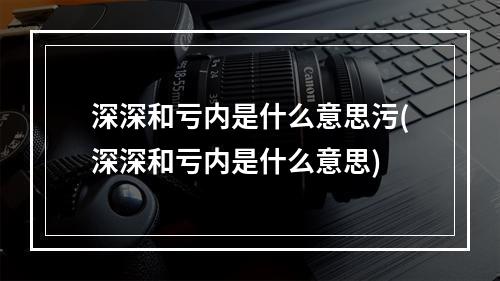 深深和亏内是什么意思污(深深和亏内是什么意思)