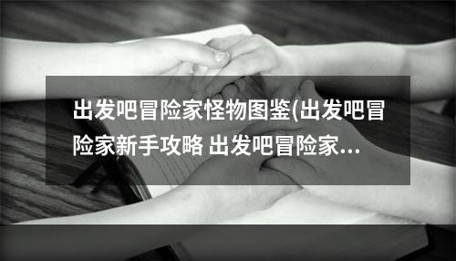 出发吧冒险家怪物图鉴(出发吧冒险家新手攻略 出发吧冒险家新手怎么玩)