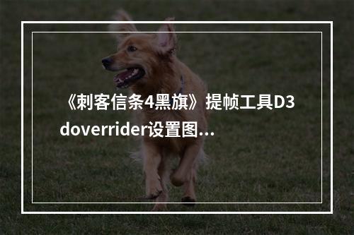 《刺客信条4黑旗》提帧工具D3doverrider设置图文教程，如何轻松达到游戏最高60帧的流畅体验？（提升游戏帧率；流畅游戏体验）