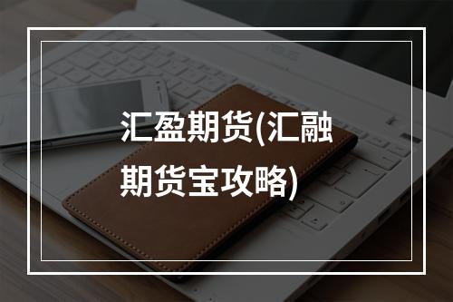 汇盈期货(汇融期货宝攻略)