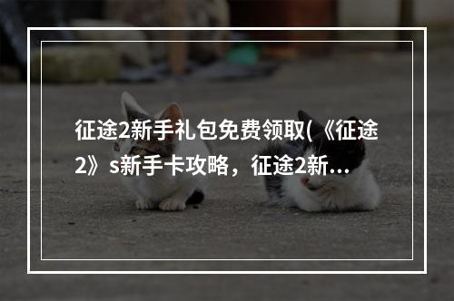 征途2新手礼包免费领取(《征途2》s新手卡攻略，征途2新手卡激活码(征途2新手卡)