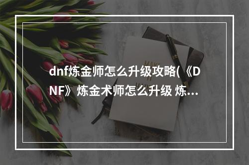 dnf炼金师怎么升级攻略(《DNF》炼金术师怎么升级 炼金术师快速升级方法  )