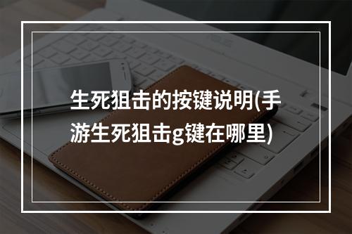 生死狙击的按键说明(手游生死狙击g键在哪里)