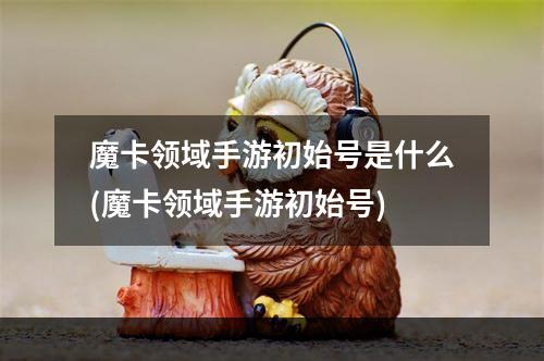 魔卡领域手游初始号是什么(魔卡领域手游初始号)