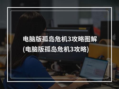 电脑版孤岛危机3攻略图解(电脑版孤岛危机3攻略)