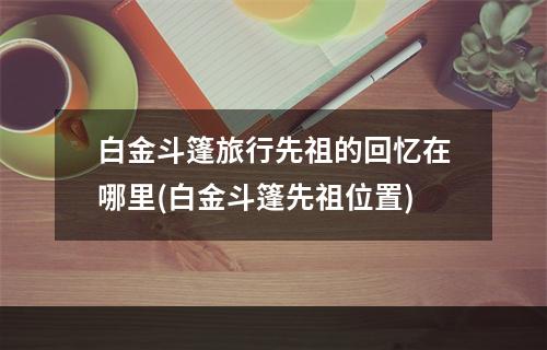 白金斗篷旅行先祖的回忆在哪里(白金斗篷先祖位置)