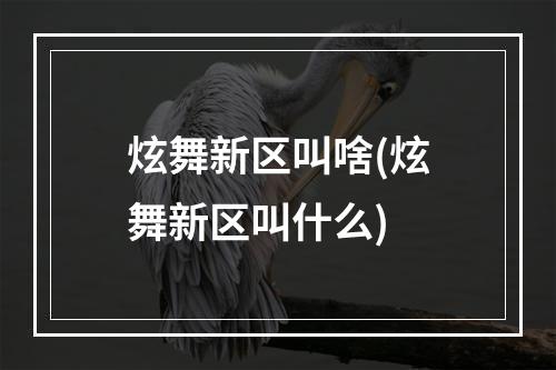 炫舞新区叫啥(炫舞新区叫什么)