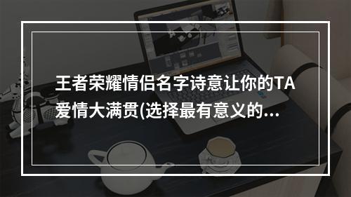 王者荣耀情侣名字诗意让你的TA爱情大满贯(选择最有意义的名字)