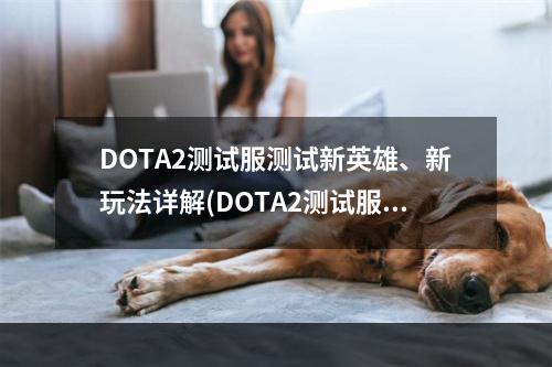 DOTA2测试服测试新英雄、新玩法详解(DOTA2测试服入口攻略)