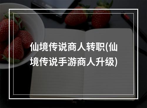 仙境传说商人转职(仙境传说手游商人升级)