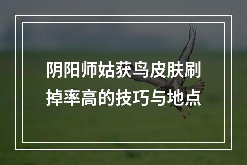 阴阳师姑获鸟皮肤刷掉率高的技巧与地点