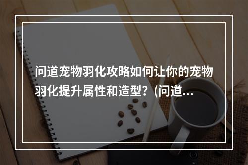 问道宠物羽化攻略如何让你的宠物羽化提升属性和造型？(问道宠物羽化任务流程详解一步步解析羽化所需步骤和要求！)