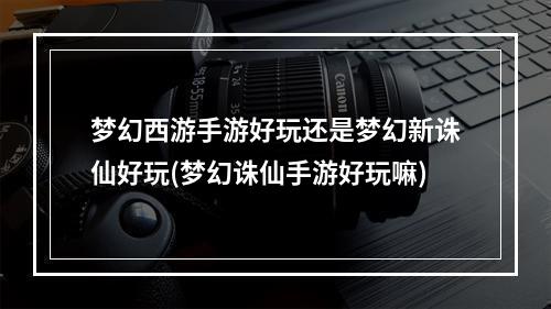 梦幻西游手游好玩还是梦幻新诛仙好玩(梦幻诛仙手游好玩嘛)