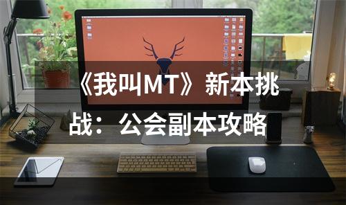 《我叫MT》新本挑战：公会副本攻略