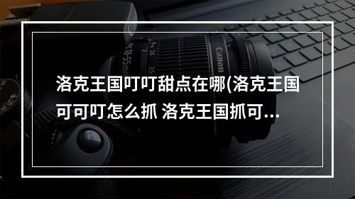 洛克王国叮叮甜点在哪(洛克王国可可叮怎么抓 洛克王国抓可可叮的方法)