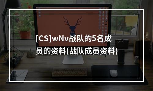 [CS]wNv战队的5名成员的资料(战队成员资料)