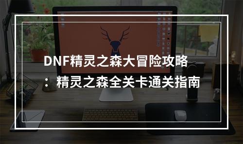 DNF精灵之森大冒险攻略：精灵之森全关卡通关指南