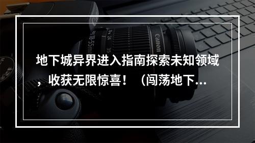 地下城异界进入指南探索未知领域，收获无限惊喜！（闯荡地下城，发掘未知宝藏）