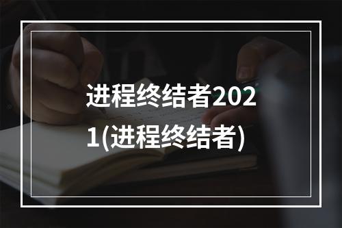 进程终结者2021(进程终结者)