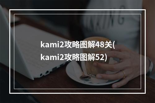 kami2攻略图解48关(kami2攻略图解52)