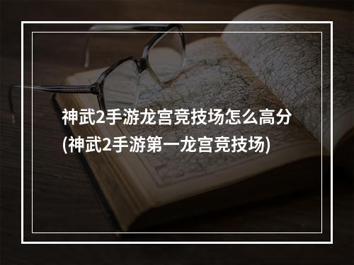 神武2手游龙宫竞技场怎么高分(神武2手游第一龙宫竞技场)