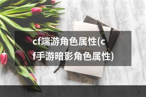 cf端游角色属性(cf手游暗影角色属性)