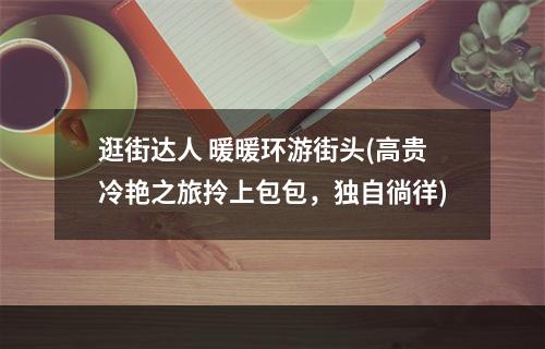 逛街达人 暖暖环游街头(高贵冷艳之旅拎上包包，独自徜徉)