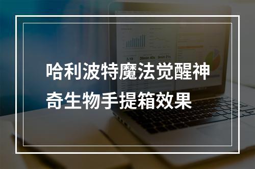 哈利波特魔法觉醒神奇生物手提箱效果