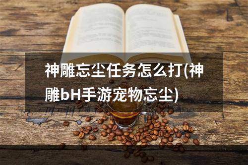 神雕忘尘任务怎么打(神雕bH手游宠物忘尘)