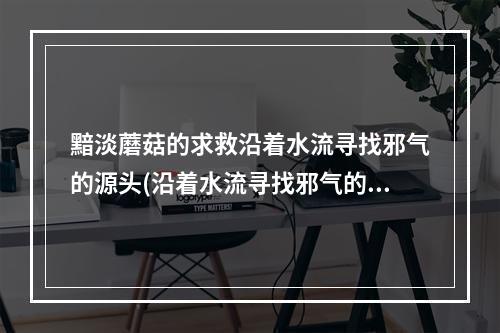 黯淡蘑菇的求救沿着水流寻找邪气的源头(沿着水流寻找邪气的源头)