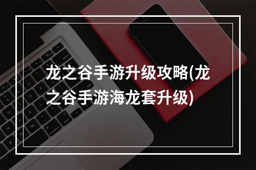 龙之谷手游升级攻略(龙之谷手游海龙套升级)