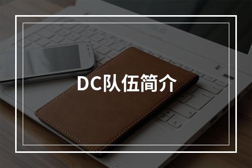 DC队伍简介