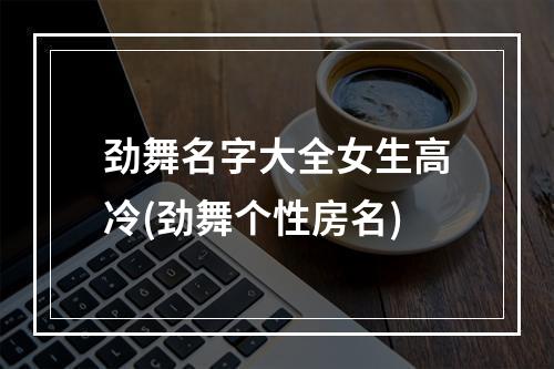 劲舞名字大全女生高冷(劲舞个性房名)