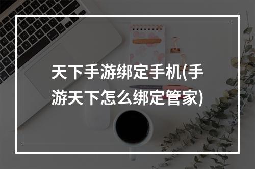 天下手游绑定手机(手游天下怎么绑定管家)