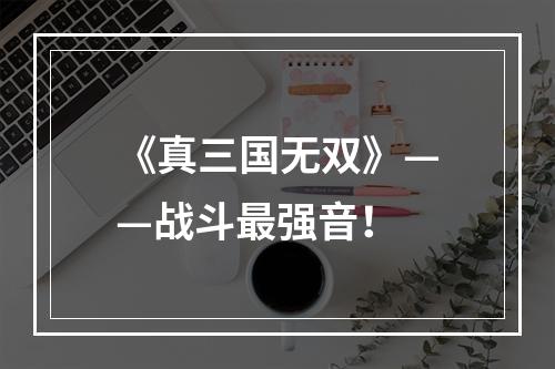 《真三国无双》——战斗最强音！