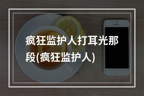 疯狂监护人打耳光那段(疯狂监护人)