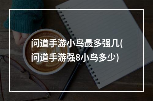 问道手游小鸟最多强几(问道手游强8小鸟多少)