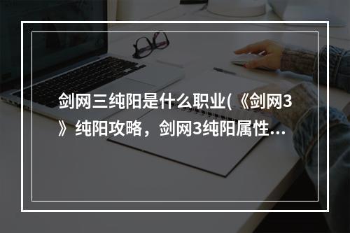 剑网三纯阳是什么职业(《剑网3》纯阳攻略，剑网3纯阳属性 纯阳需要什么属性)