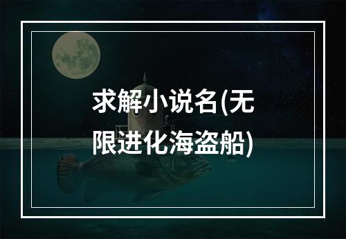 求解小说名(无限进化海盗船)