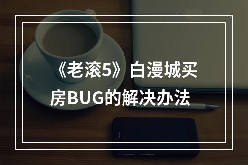 《老滚5》白漫城买房BUG的解决办法