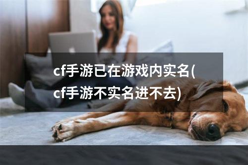 cf手游已在游戏内实名(cf手游不实名进不去)