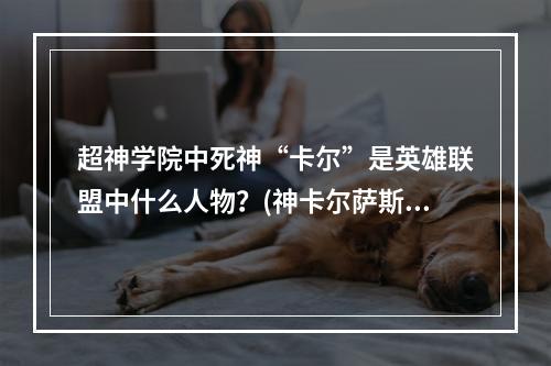 超神学院中死神“卡尔”是英雄联盟中什么人物？(神卡尔萨斯)