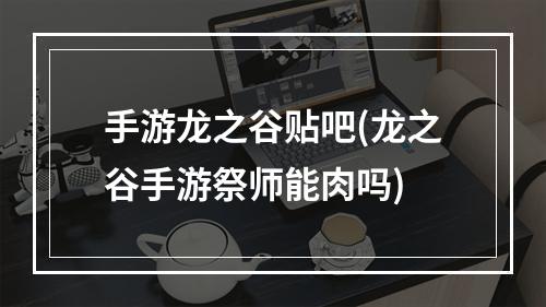 手游龙之谷贴吧(龙之谷手游祭师能肉吗)